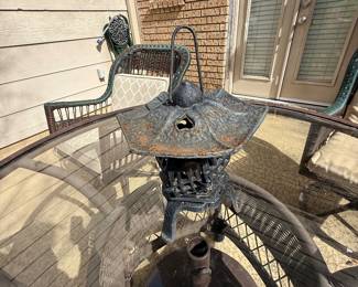 cast iron tea light holder