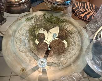 inside of base of table 