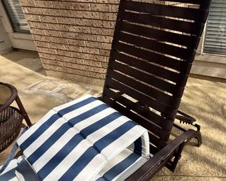 heavy metal lounge chairs with adjustable back and arms