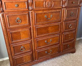 large wood dresser
