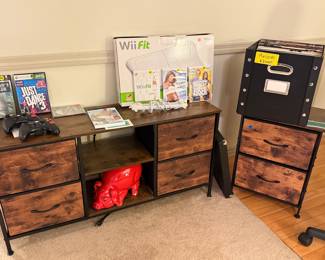 Piggy bank sold 
Wii fit sold 