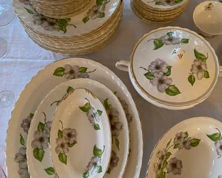 Pope Gosser China- Dogwood Pattern- $225 set 