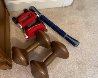 Weights- $8 for all 