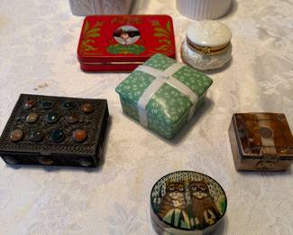 $35 for all Trinket boxes 
