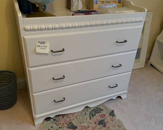 Wooden Dresser/Changing Table - $85