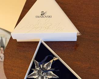 Swavorski Ornament - $50