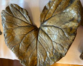 Handmade Leaf out of Pottery- $45