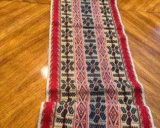 Vintage Wool Persian Table Runner - $45 