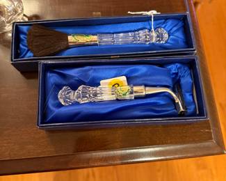 Waterford Bundle -$125 for everything 
Ornaments 
2 vase 
Bunny in egg 
Razor 
Brush 
