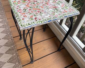Mosaic Side Table- $30