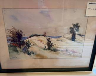 Original Watercolor by Bush-$75