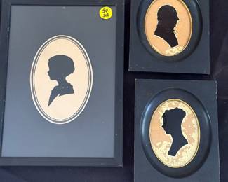 $50 vintage silhouette set 