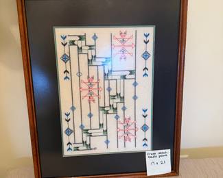 Native American Cross Stitch- $45