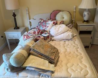 Full Bed - $150 
Mattress 
Boxspring 
Headboard & Rails 