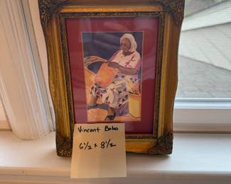 Vincent Bobo Watercolor- $45 