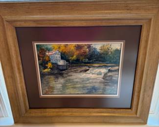John Goodwin Watercolor- $75