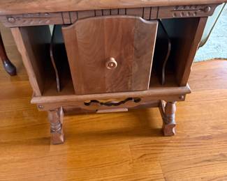 Vintage Humidor /Side Table -$175