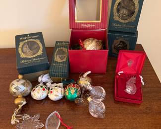 Waterford Ornaments- 
$150 for all 11 