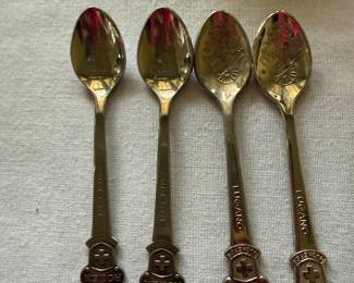 Vintage Rolex Lucerne Bucherer of Switzerland Collector Spoons- $35 for all 4 