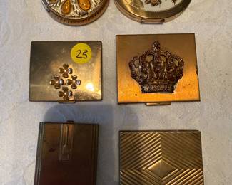 Antique set of compacts - $25/all 