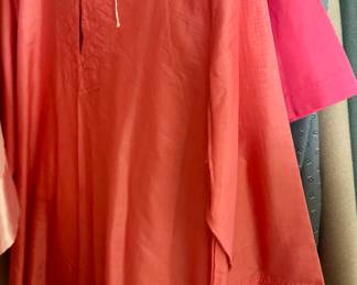 Polished cotton Moroccan dress