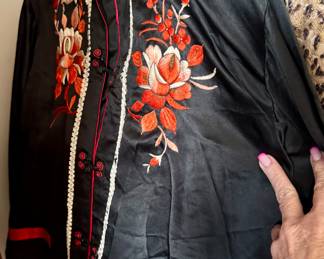 Chinese silk jacket