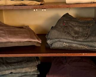 Jeans, shorts, cords, cargo