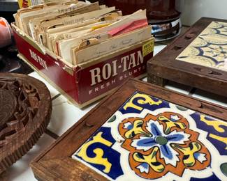 Trivets & recipe cards