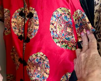 Chinese silk blouse