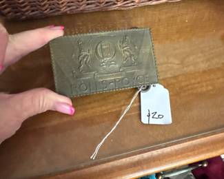 Rolls Royce brass buckle