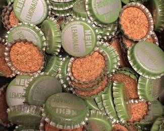 Vintage unused bottle caps Nehi lemonade