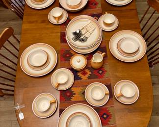 Two Dining tables and chairs