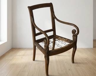 Empire Style Armchair