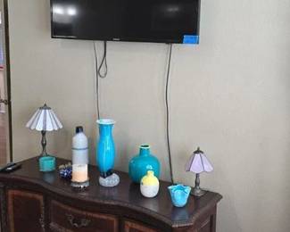 TV and decor
