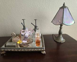 Vintage Tiffany-style lamp