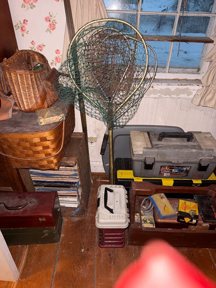 Fishing equipment vintage lures