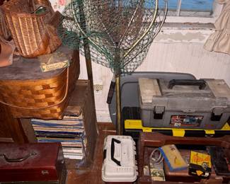 Fishing equipment vintage lures