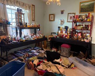 Just a sneak peek! HUNDREDS of Perfume Bottles