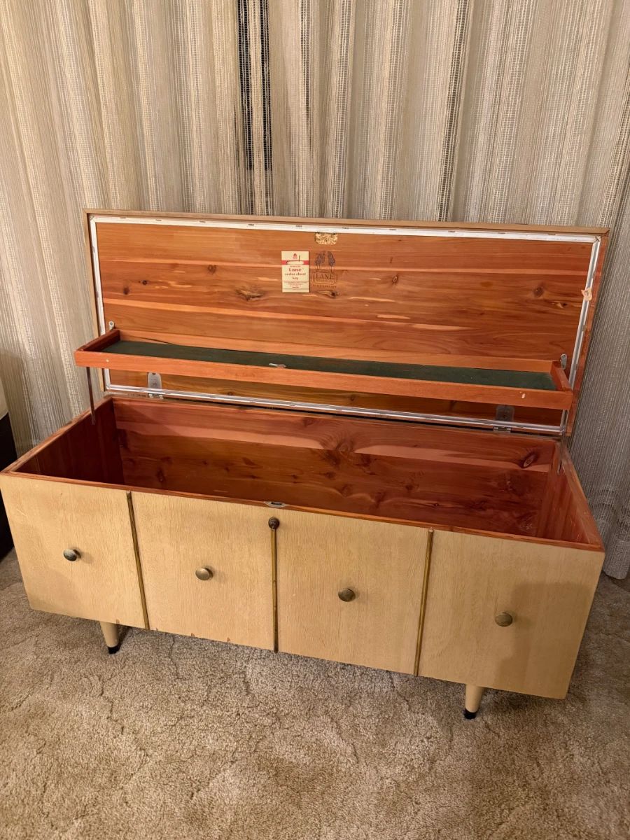 MCM Lane Cedar Chest