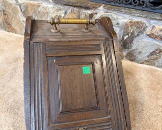Antique coal box