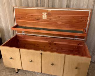 MCM Lane Cedar Chest