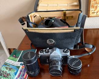 Pentax 35 MM Camera and Accessories 