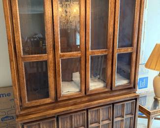 Martinsville China Hutch Mid Century Modern