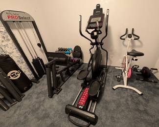 Workout, Weights, Exercise, Bike