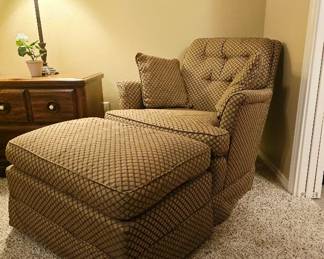 Chair and Ottoman