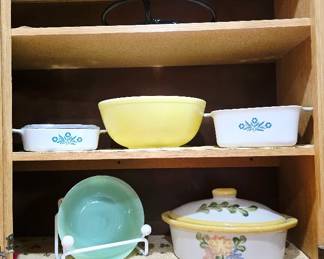 Pyrex and Corningware