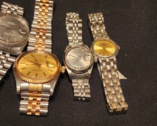4 Rolex Watches (Not at sale) taking appointments for Thursday 23rd to look at them 10-2