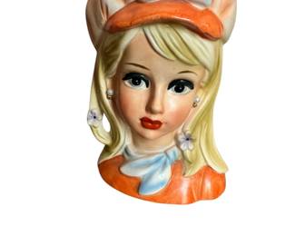 Teen Lady Head Vase