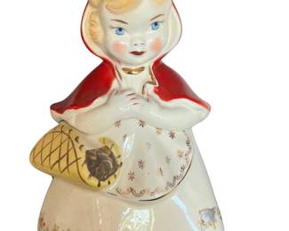 1940's Hull Cookie Jar Little Red