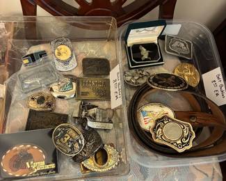 belt buckle collection